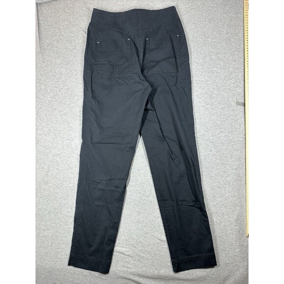 Maeve‎ by Anthropologie Pants Women US Size 2 Black Trousers High Rise Cotton - Picture 4 of 7